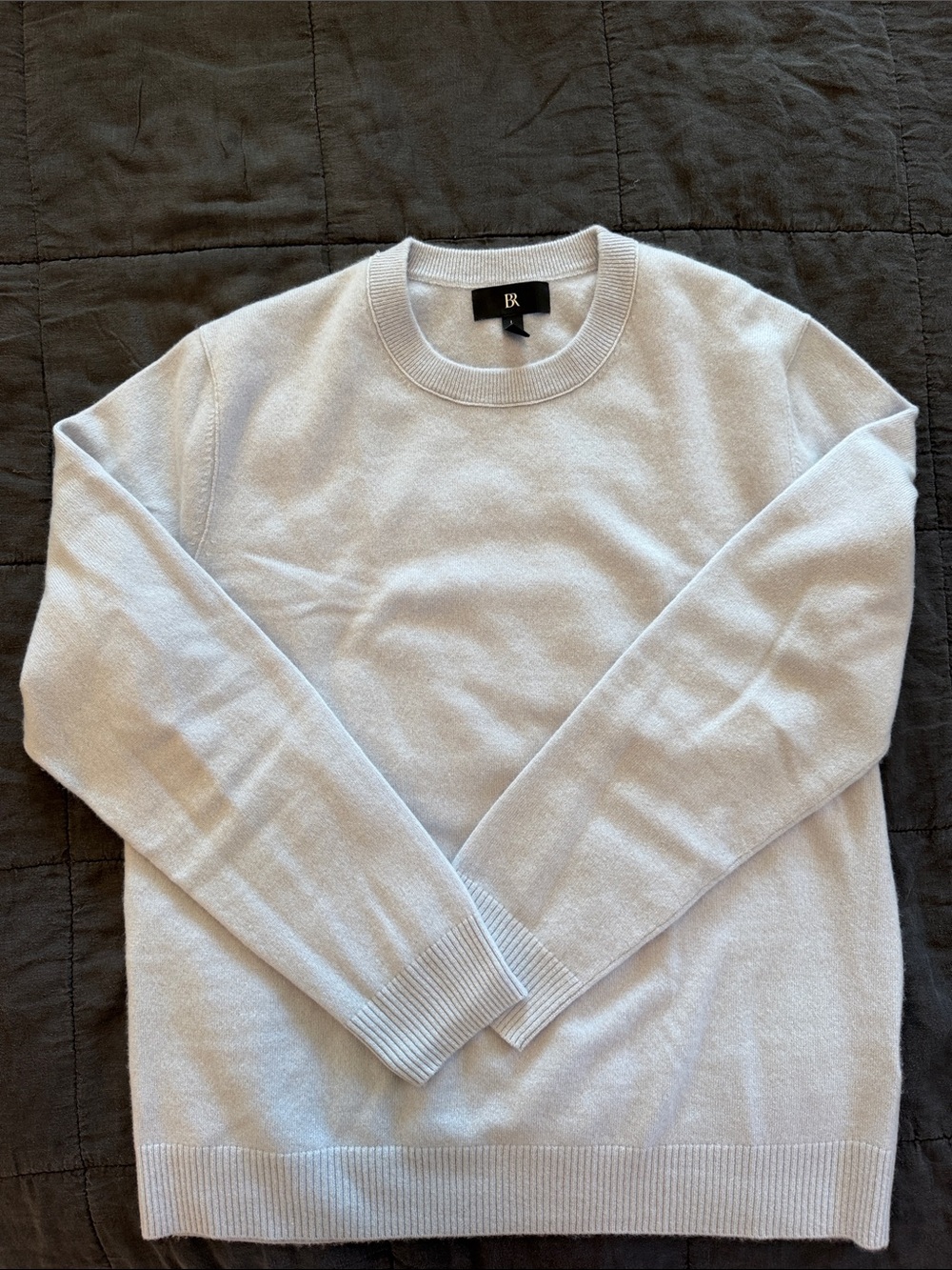 Banana Republic 100% Cashmere Crewneck Sweater - Sky Blue